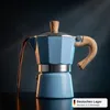 Espressokocher 3 Tassen Aluminium Mokkakanne Herdplatte Produktbild-Vorschau 6