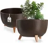 KADAX Kunststoff Blumentopf "Milis", Blumenkübel mit drei Produktbild-Vorschau 1