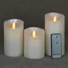 Anna's Collection Stumpfe Kerzen - 3x - Creme/Perlweis - Produktbild-Vorschau 2