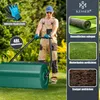 KESSER® Rasenwalze Metall mit Handschuhen Handwalze Produktbild-Vorschau 6