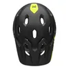 Bell Super DH Mips Downhill Helm Farbe: Schwarz/Grün, Produktbild-Vorschau 5