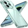 Two transparent phone cases are shown diagonally against a white background, with one case revealing a phone screen. Podgląd zdjęcia produktu