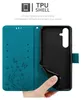 Cadorabo kryt pro Samsung Galaxy A35 v barvě FLORAL BLUE Náhled obrázku produktu 5