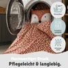 Baby Bettwäsche 100 x 135 cm süße Fuchs Bettwäsche mit Produktbild-Vorschau 5