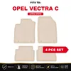 DURBAN Beige Velours-Fußmatten-Set für Opel Vectra C Produktbild-Vorschau 17