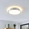 Lindby LED-Deckenlampe Emelie, Ø 30 cm, alufarben, Metall Produktbild-Vorschau 3