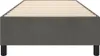 vidaXL Box spring bed frame dark grey 90x200 cm velvet Náhľad obrázku produktu 4