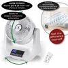 Ventilateur Macom Tornado 993 avec double oscillation et 3 Voir les images du produit 3