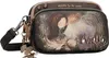 A close-up studio shot of a small, decorative handbag with a printed illustration. Anteprima dell’immagine prodotto