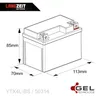 LANGZEIT YTX4L-BS GEL Roller Batterie 12V 4Ah 70AEN GEL Produktbild-Vorschau 5