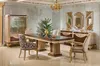 Casa Padrino Luxus Barock Vitrine Grau / Dunkelbraun / Gold Produktbild-Vorschau 4
