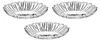 Aurora Snackschalen oval 3er Set 15x10xH2,6cm Pasabahce Produktbild-Vorschau 4