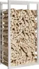 vidaXL Étagère à bois de chauffage 50x28x94 cm Acier Voir les images du produit 3