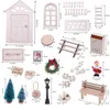Set di porte per gnomi di Natale, 30 pezzi di porte per Anteprima dell’immagine prodotto 2