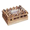 Relaxdays Blumenkasten 3er Set, Holz, Zaunoptik, Balkon & Produktbild-Vorschau 6