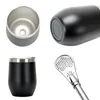 Yerba Mate-Kürbis-Set Doppelwandiges Mate-Teetasse- und Produktbild-Vorschau 3