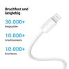 iPhone Lightning Ladekabel 1m – Gesleevtes USB-C auf Produktbild-Vorschau 4