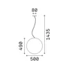 SOLE SP1 D50, lampa wisząca, Ideal Lux Podgląd zdjęcia produktu 9