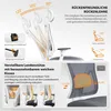 SENSE7 TONE Ergonomická kancelárska stolička, biela, s Náhľad obrázku produktu 15