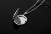 INF Collier avec médaillon photo rond en acier inoxydable Voir les images du produit 4