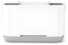 WELLHAUS Portaspazzolini da denti, bianco e grigio, con 5 Anteprima dell’immagine prodotto 5