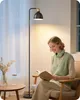 EDISHINE Stehlampe Schwarz, Retro Stehleuchte inkl. LED Produktbild-Vorschau 3