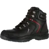 A black work boot with red accents and laces, shown against a white background. Anteprima dell’immagine prodotto