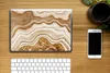 MuchoWow® Laptop Aufkleber Sticker Cover Glitzer - Gold - Produktbild-Vorschau 2