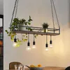 Lindby Hängelampe Kirista, 5-flg., schwarz/Holz, 100 cm, Produktbild-Vorschau 2