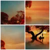 Bild auf Leinwand - Leinwandbild - See Natur Nacht - Produktbild-Vorschau 8