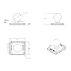 RAM MOUNTS Piastra di base con schema AMPS - Palla di Anteprima dell’immagine prodotto 6