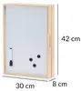 Skrinka na kľúče s magnetickou tabuľou 30 × 8 × 42 cm Náhľad obrázku produktu 6