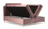 Luxusbett Cassandra 180x200, Grau + TOPPER Produktbild-Vorschau 2