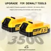 Ersatzakku für DeWalt 20V, DCBP034 Li‑Ion 3500 mAh, Orange; Produktbild-Vorschau 6
