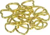 20 Herz Schlüsselringe gold in Herzform Produktbild-Vorschau 1