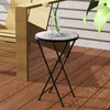 Outsunny Beistelltisch klappbar Gartentisch mit Produktbild-Vorschau 9