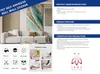 PET - PVC Folie Selbstklebende 3D Wandpaneelen Marmor Produktbild-Vorschau 6
