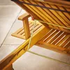 CASARIA® Sonnenliege Holz inkl. Auflage Creme 320kg Produktbild-Vorschau 4