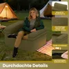 Nadmuchiwana sofa COSTWAY, pneumatyczna sofa kempingowa ze Podgląd zdjęcia produktu 6