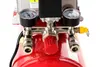 Close-up of the pressure gauges and regulator on a red air compressor. Náhľad obrázku produktu