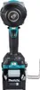 A professional studio shot of a Makita cordless impact wrench with a battery attached, set against a plain white background. Produktbild-Vorschau