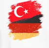 Türkische Deutsche Flagge Türkei Deutschland Fußball Fan Produktbild-Vorschau 3