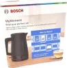 The image shows the packaging of a Bosch MyMoment product, featuring a black kettle and a graphic interface for mixing and matching appliances. Podgląd zdjęcia produktu