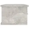 The Living Store Wand-Schubladenregal Betongrau 88x26x18,5 Produktbild-Vorschau 6