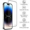 iPhone 15 Pro Screenprotector: Accezz Gehard Glass Full Anteprima dell’immagine prodotto 2