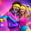 3 v 1 potní pásek neonově žlutý Set s čelenkou – doplněk k Náhled obrázku produktu 4