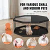 A product image showing a pet playpen with various animals illustrated around it, along with dimensions and text. Anteprima dell’immagine prodotto