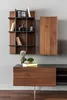 rtv Lowboard tv Ständer Regale Sideboard Holz Modern Braun Produktbild-Vorschau 2