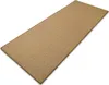 A long, rectangular beige rug with a subtle grid pattern is shown from a slightly elevated angle against a white background. Produktbild-Vorschau