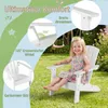 Krzesło COSTWAY Adirondack, odporne na warunki Podgląd zdjęcia produktu 6